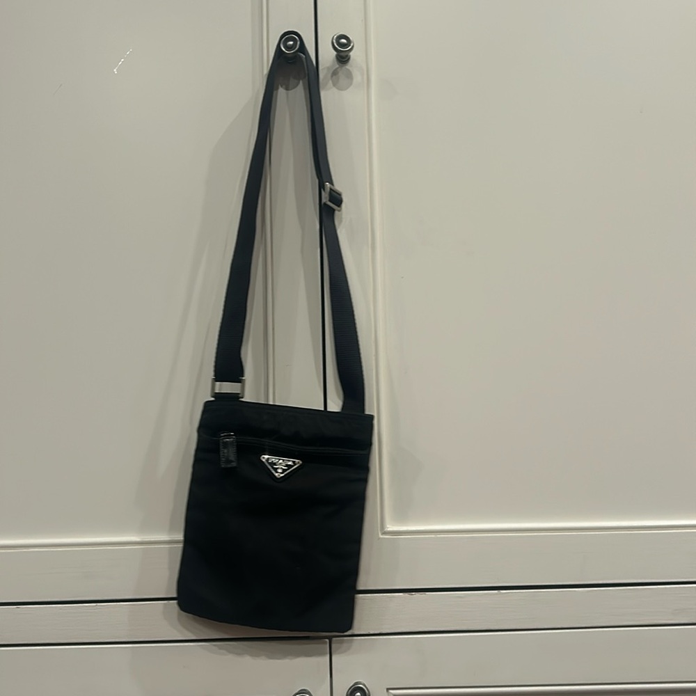 Prada nylon cross body bag